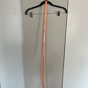 J Crew Skinny orange belt in M